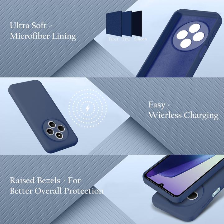 Image du produit Cadorabo Coque pour Xiaomi RedMi 14C TPU Liquid Silicone Case (Xiaomi Redmi 14C)