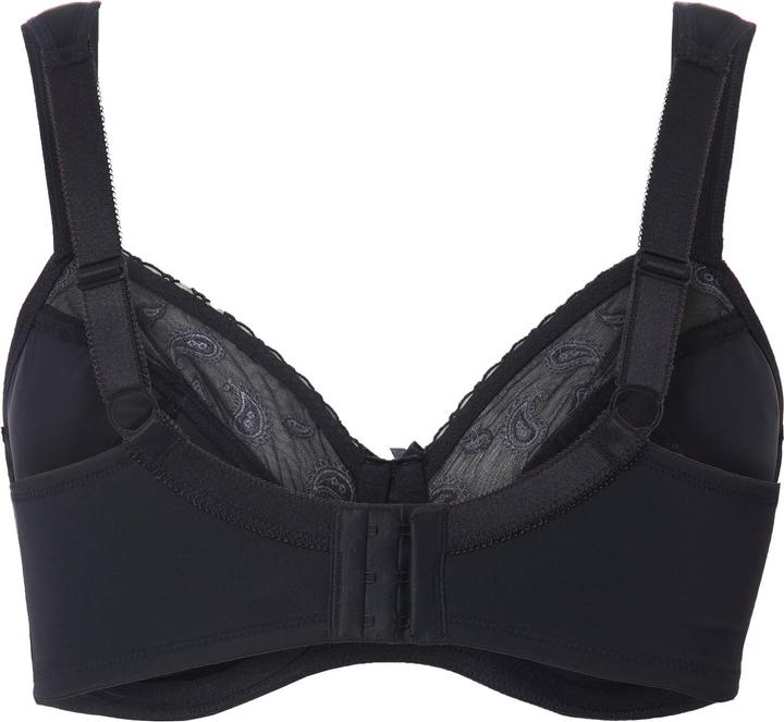 Produktbild Ulla Popken Bügel-BH, Paisleymuster, Cup C - F (110 C)