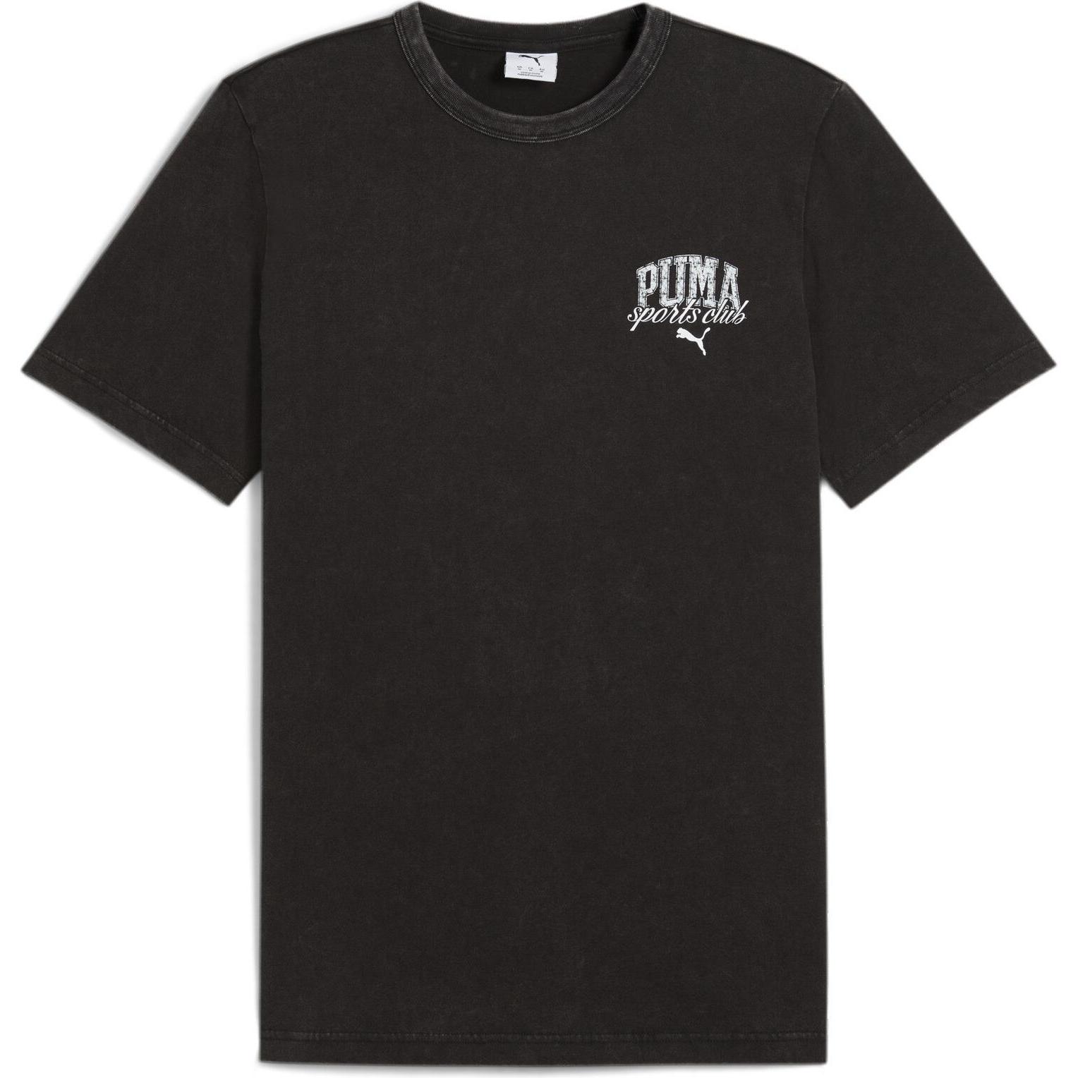 Puma, Herren, Sportshirt, CLASS Washed Tee (M), Schwarz, M