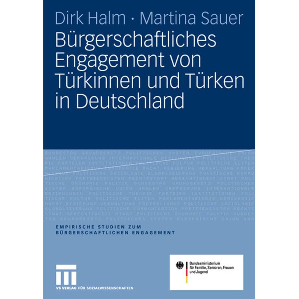 Thumbnail - Bürgerschaftliches Engagement von Türkinnen und Türken in Deutschland, Fachbücher von Dirk Halm, Martina Sauer