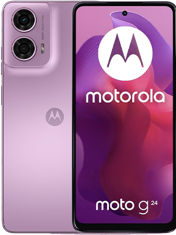 Produktbild Moto g24 DS 4/128GB Pink Lavender (128 GB, Pink Lavender)
