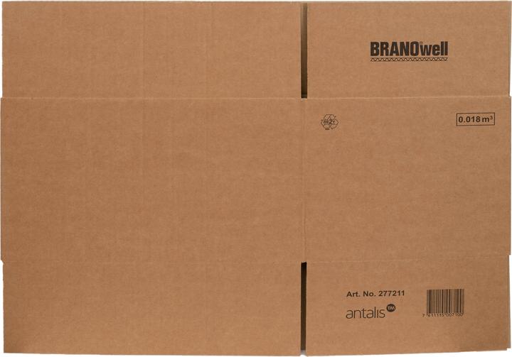 Actual product image Neutral Shipping box 346 x 246 x 212 mm (35 x 25 x 21 cm, 25 x)