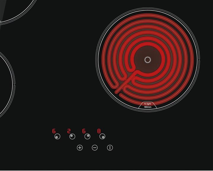 Image du produit Cata Table de cuisson Table de cuisson TN 604/B Vitrocéramique, Nombre de brûleurs/zones de cuisson (59 cm, Table de cuisson électrique)