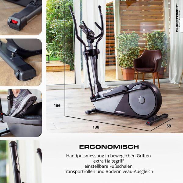 Actual product image Christopeit Crosstrainer ergometer EL 8000