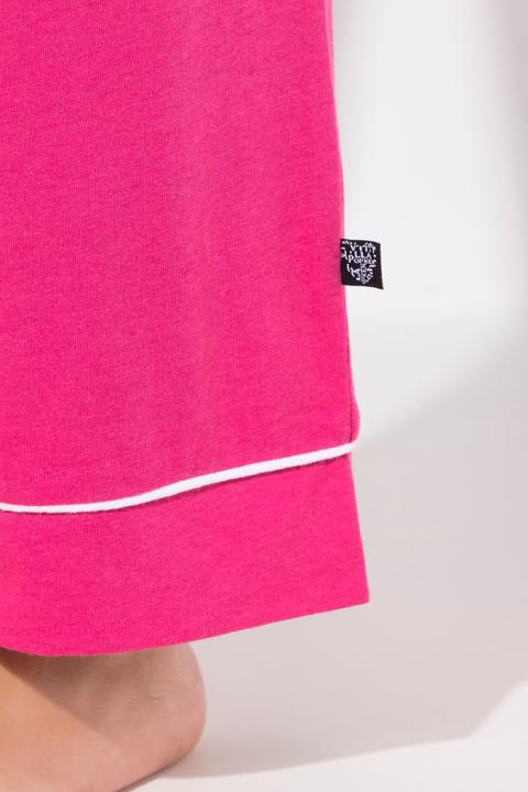 Produktbild Ulla Popken Pyjama, Zierpaspeln, Reverskragen, Halbarm (60)