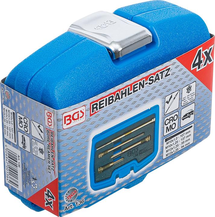 Produktbild BGS Reibahlen-Satz für Glühkerzenbohrungen 4-tlg.
