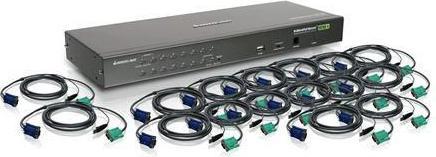 Immagine prodotto Iogear KVM combinato USB PS/2 a 16 porte