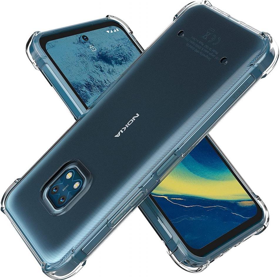 Thumbnail - Screenguard Nokia XR20 Hülle Crystal Soft Airbag Bumper (Nokia XR20), Smartphone Hülle, Transparent