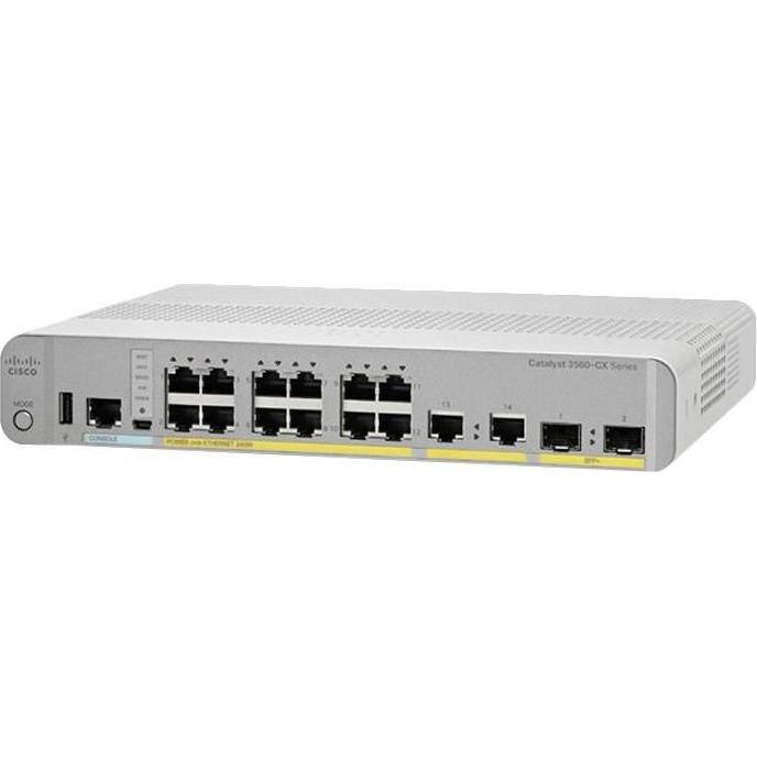 Thumbnail - Cisco Catalyst 3560-CX (12 Ports), Netzwerk Switch, Silber