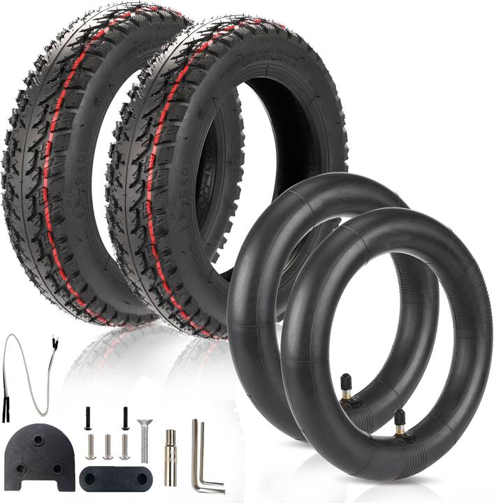 Actual product image Anseni E-Scooter Reifen-Set 10 Zoll