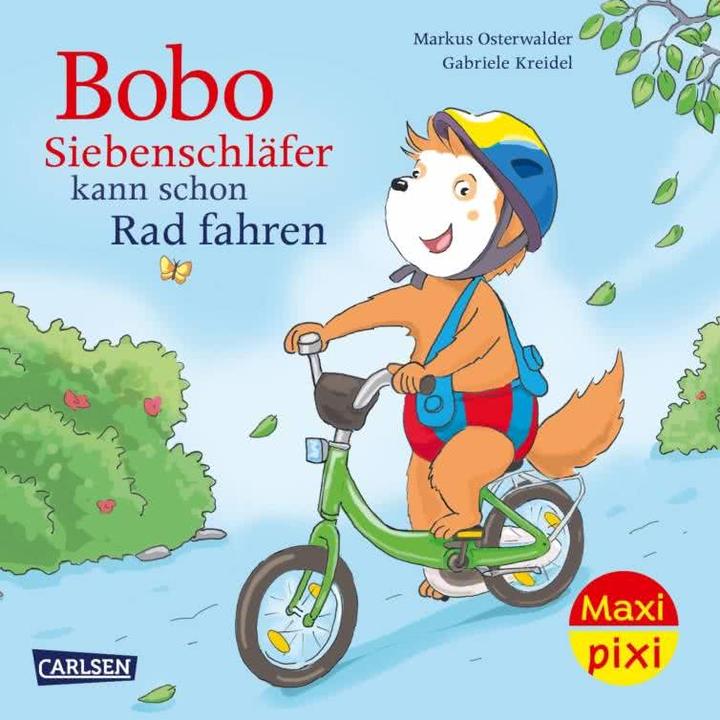 Actual product image Osterwalder:Maxi Pixi 486:Bobo.Rad fahr (German)