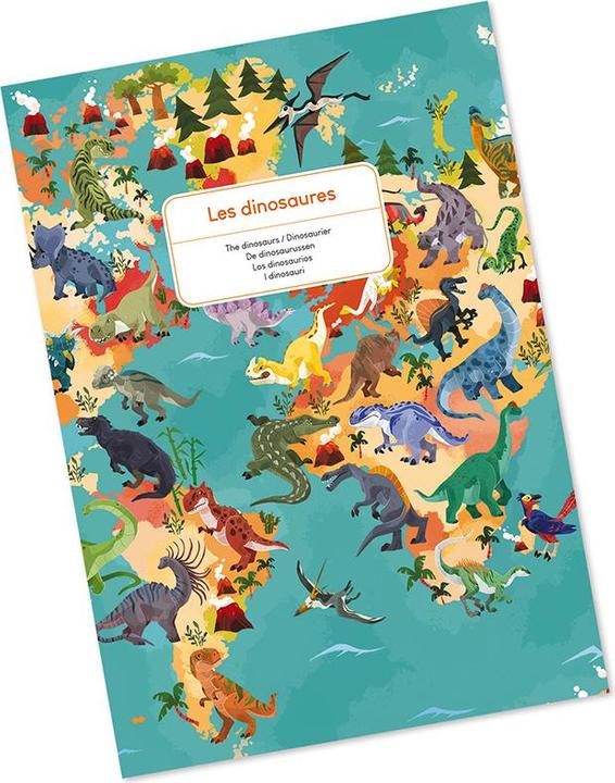 Actual product image Janod Dinosaurs (200 pieces)