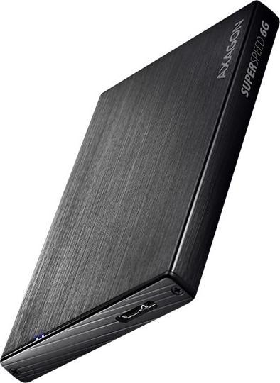 Productafbeelding Axagon EE25-XA6 - HDD / SSD behuizing - 2,5 Inch - SATA - Serial ATA II - Serial ATA III (2.5")
