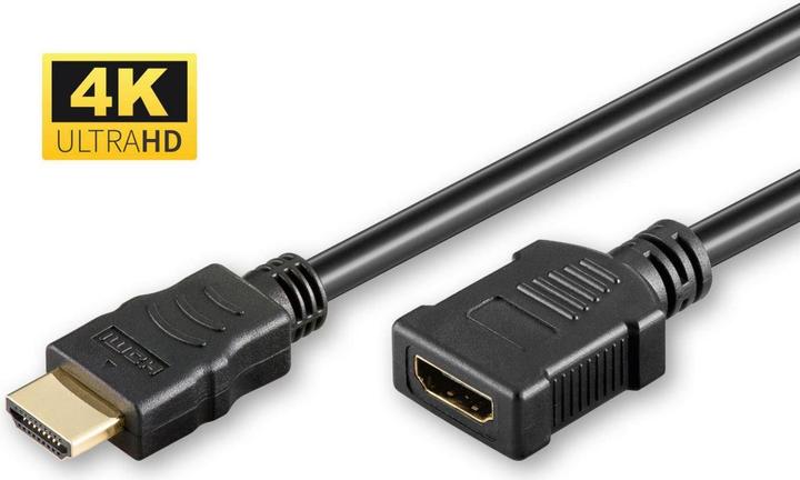 Immagine prodotto MicroConnect Cavo di prolunga HDMI 2.0, 0,5 m (0.50 m)