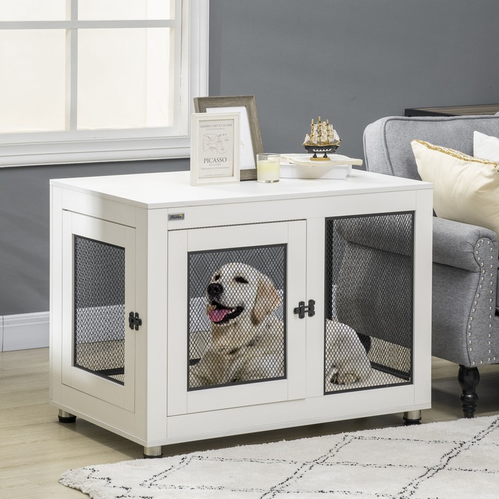 Immagine prodotto PawHut Gabbia per cani con piano d'appoggio (Cuccia per cani)