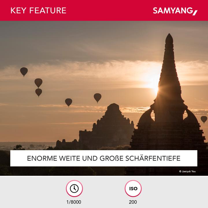 Actual product image Samyang XP 10mm f/3.5 Canon EF (Canon EF, APS-C / DX, full size)