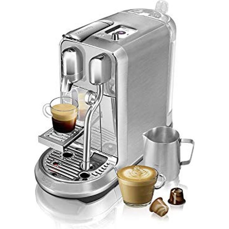 NESPRESSO Salvia Creatista Plus SNE800BSS4ENL1 Koffiecupmachine RVS, Macchina da caffè a capsule, Argento