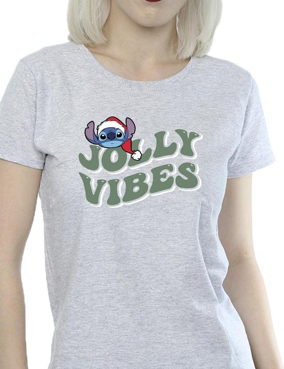Image du produit Disney - T-shirt LILO & STITCH JOLLY CHILLING VIBES - Femme (M)