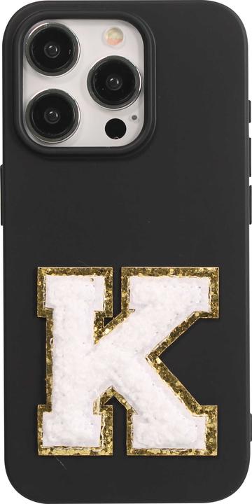 Actual product image PhoneLook Sticker Sticker for mobile/tablet/computer 3D embroidered letter K