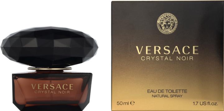 Actual product image Versace Crystal Noir (Eau de toilette, 50 ml)