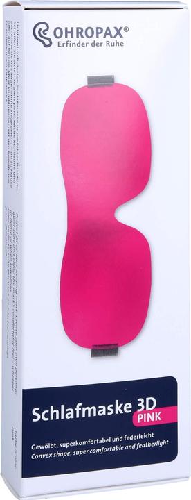 Actual product image Ohropax Sleep mask 3D Pink, 1 pc