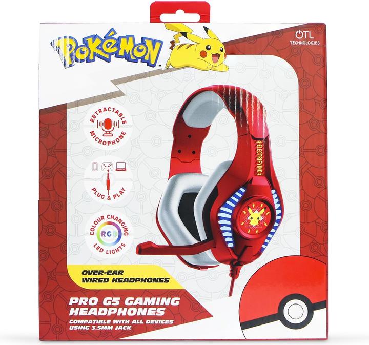 Actual product image OTL PRO G5 Gaming headphones - Pokemon (PK0974) (Cable)
