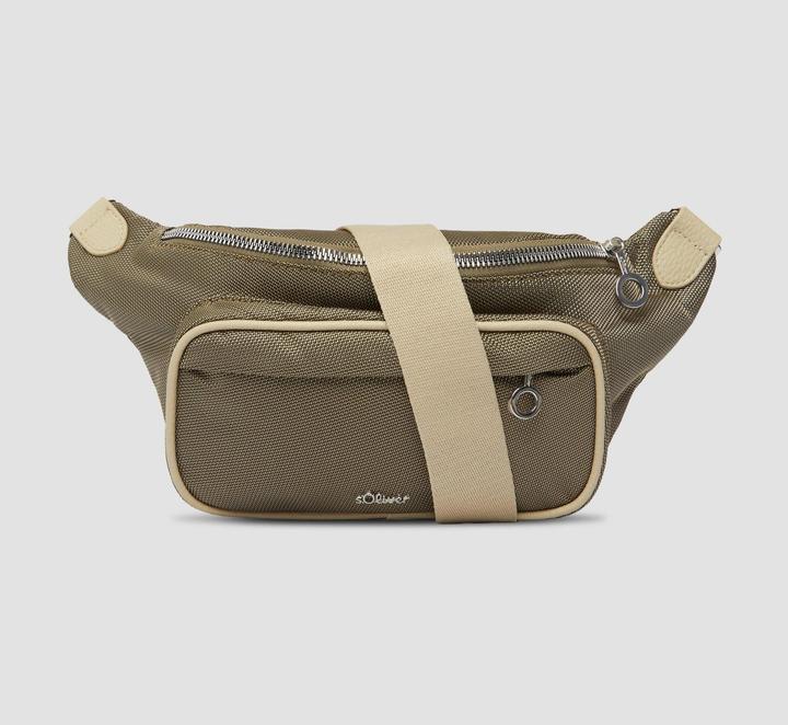 Produktbild S.Oliver Tasche Bauchtasche aus Nylon mit Logo und abnehmbaren Trägern