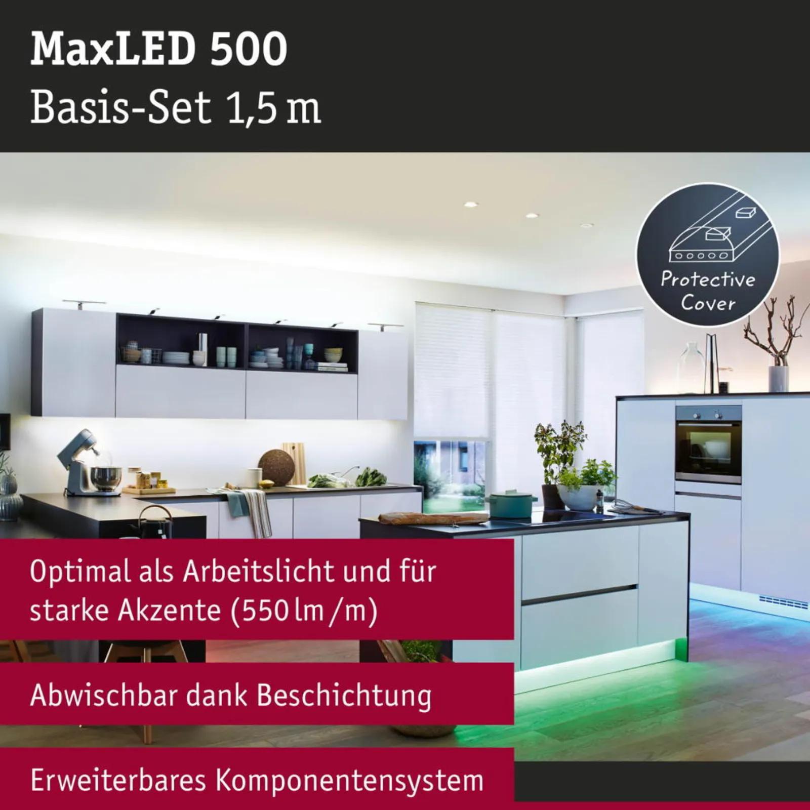 Thumbnail - Paulmann, LED Streifen, MaxLED 500 Stripe Set (RGBW, 150 cm, Indoor)