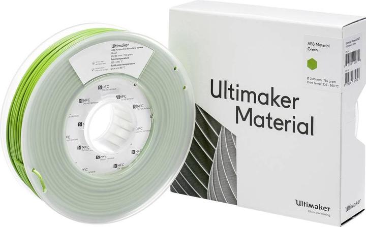 Actual product image Ultimaker Abs (ABS, 2.85 mm, 750 g, Green)