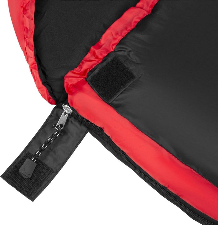 Produktbild Nils CAMP NC2012 sleeping bag Black and red (190 cm)