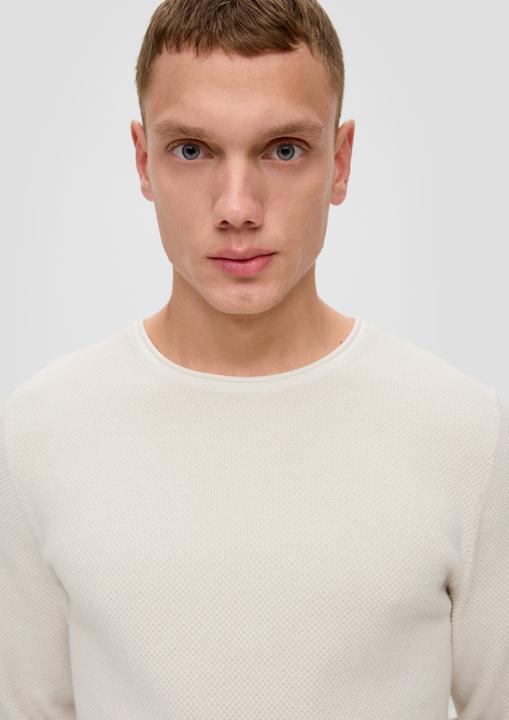 Immagine prodotto s.Oliver Strickpullover Leichter Strickpullover mit Musterstruktur (XXL)