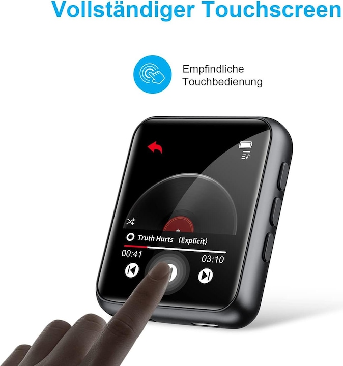 Actual product image Joliker Full touchscreen Bluetooth 5.0 MP3 (64 GB)