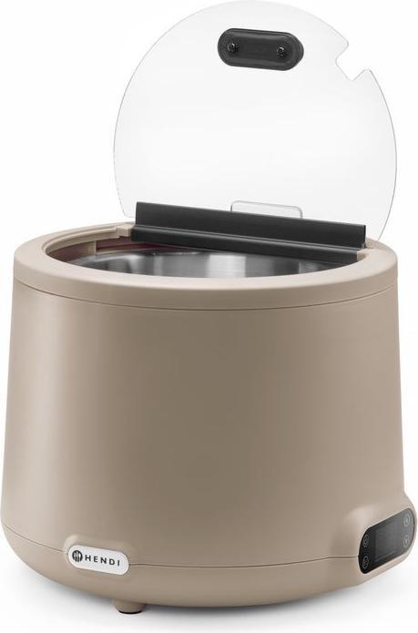 Produktbild Hendi Suppenkessel UNIQ,, 8L, Beige, 220-240V/500W, ⌀365x(H)325mm