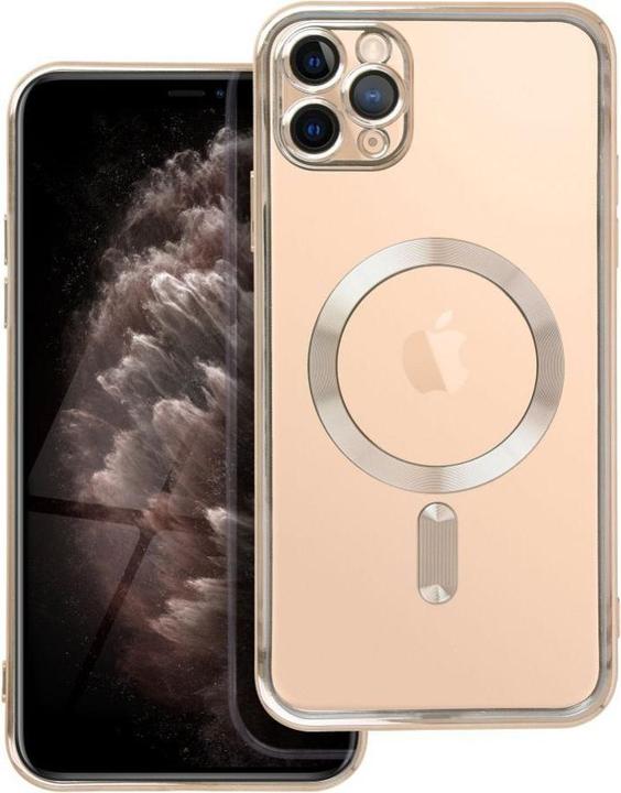 Image du produit OEM Back panel cover ELECTRO MAG COVER case compatible with MagSafe for IPHONE 11 Pro Max gold (Apple iPhone 11 Pro Max)