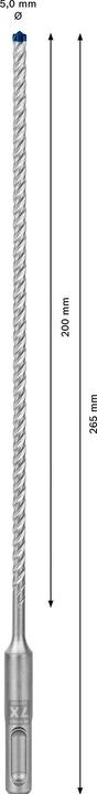 Produktbild Bosch Professional Zubehör EXPERT SDS plus-7X Hammerbohrer, 5 x 200 x 265 mm (5.0 mm)