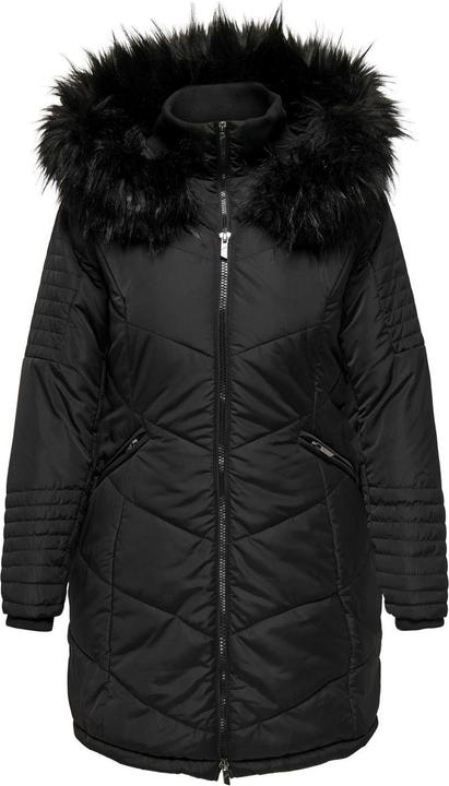 Produktbild Only Kapuze Gerippte Ärmelbündchen Mantel Mantel (50)