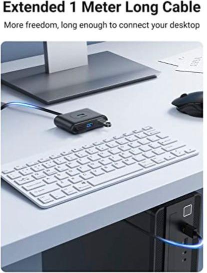 Produktbild Ugreen 4 in 1 Data Hub (USB-A, 4 Ports)