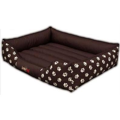 Robotex Hobbydog Legowisko Prestige - Brąz w łapki XXL (Chien), Panier pour chien + chat