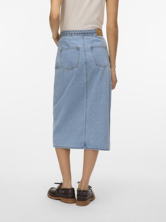 Produktbild Vero Moda VMVERI Hohe Taille Midirock Jeansrock (XL)