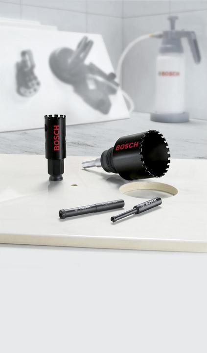 Actual product image Bosch Professional Zubehör Diamond hole saw Diamond for Hard Ceramics, 51 mm, 2-inch (51 millimetres)