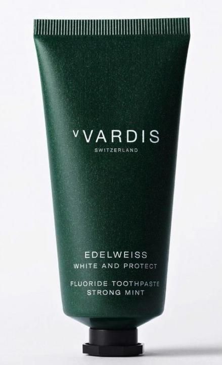 Image du produit vVardis EDELWEISS White & Protect dentifrice Strong Mint (50 ml)
