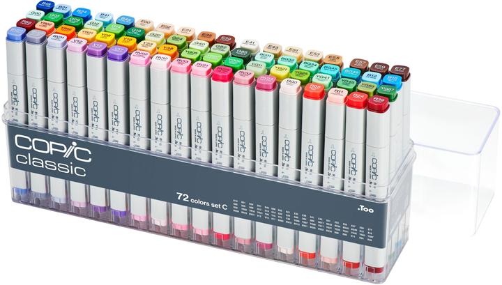 Image du produit Copic Marqueurs graphiques Classic Set C, 72 pièces (72x)