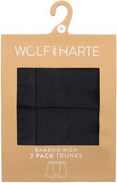 Produktbild Wolf And Harte Boxershorts Bambus Reich (2er Pack) (M, 2er Pack)