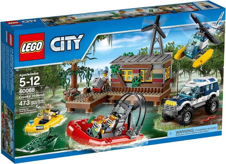 Image du produit LEGO Banditenversteck im Sumpf (60068, LEGO City)