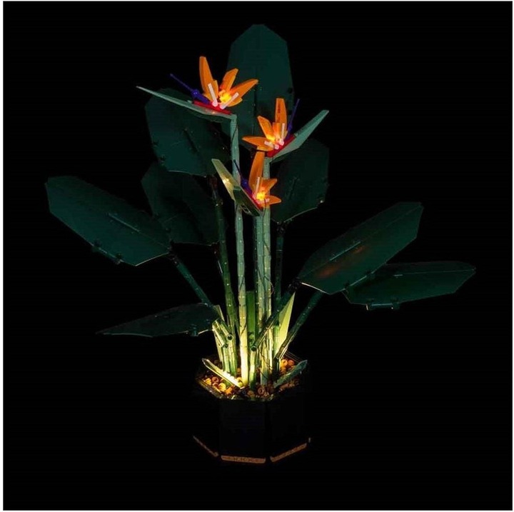 Produktbild Light my bricks LED Licht Set für LEGO Paradiesvogelblume