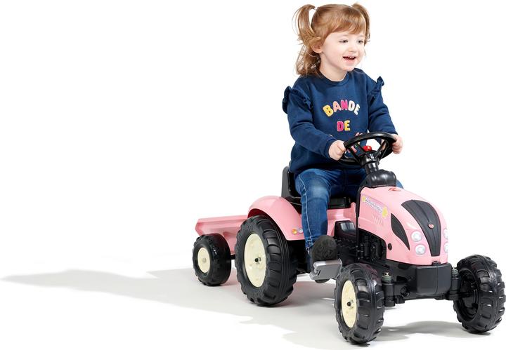 Actual product image Falk Toys Kindertraktor M mit Anhänger