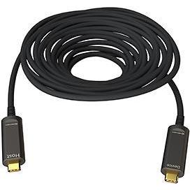 Kindermann 5773 000 505 USB Kabel 5 m USB 3.2 Gen 2 (3.1 Gen 2) USB C Schwarz (5 m, USB 3.2 Gen 2), USB Kabel