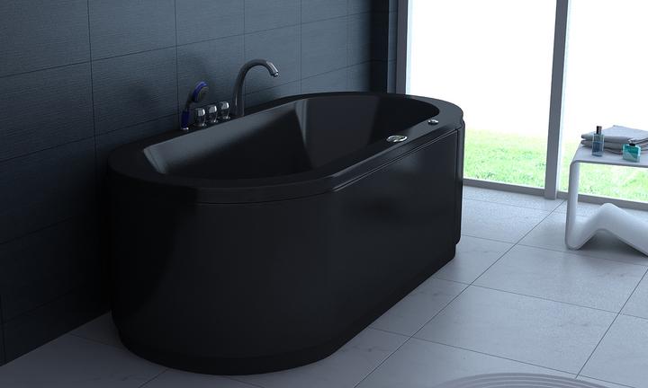 Produktbild Jet-Line Villa Sofia schwarz Whirlpool 194 cm