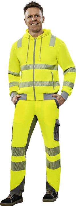 Actual product image Planam Norit Warnschutz Hoody Gr. S (S)