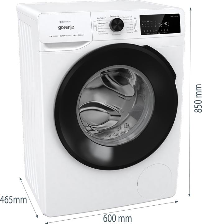 Produktbild Gorenje Waschvollautomat - WGPNEI84SADTS - (8 kg, Links)